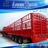 Best Selling 3 Axles Livestock Fence Semi Trailer for Sale