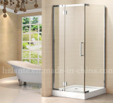 Stainless Steel Frame Shower Enclosure with Square Tray (LTS-036)