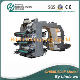 6 Color Flexographic Printing Machine for Plastic (CH886-600F)
