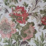 Deluxe American Style Jacquard Floral Chenille Drapery Fabric