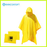 Waterproof Yellow PVC Rain Poncho
