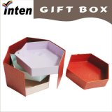 2015 Red Round Hat Box/Round Cardboard Gift Box/Cardboard Hat Box