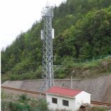 Steel Tubular Pole Top Build Tower Telecommunication Tower
