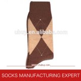 Men's Fashion Argyle Patterns Cotton Socks (UBUY-006)