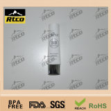 Cleanser Tube Silver Plated High Screw on Cap Plastic Tubes