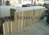 Cream Marfil Marble Tile, Marble Curved Plate, Beige Marble