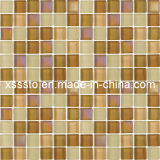 Brown Mixed Glass Mosaic Tiles for Wall and Floor Decoration
