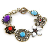 Zinc Alloy Fashion Crystal New Design Bracelet