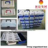 Three Tray Organized Fishing Tackle Box