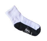 Children Cotton Sports Stockings Socks with Anti-Slip (KA017)