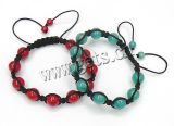 Gemstone Shamballa Bracelets, Jade