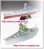 1/500 Scale Yamato Plastic Battleship Model Kit (SHIP-89N)