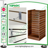 Slat Wall Display Stand with Wheels