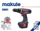 Makute Ni-CD Battery Cordless Drill Driver with LED Light (CD001)