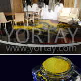 Pearlescent Gold Luster Floor Paints Pigments