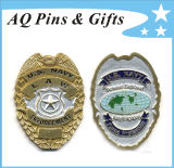 Factory Price 3D Military Police Badge with Soft Enamel Badge (badge-014)