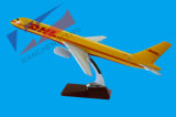 B757 DHL Polyresin Scale Model Plane