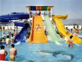 Fiberglass Water Slide for Amusement Park (HZQ-03/04/07)