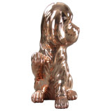 Animal Shaped Porcelain Craft, Ceramic Dog 6535