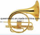 Bb Key Marching French Horn/Marching Horn