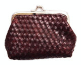 PU Weave Coin&Key Wallet (P1141825)