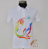 Top Quality Screen Printing Custom Polo T-Shirts (FY-TS11)