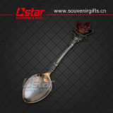 Custom Design Canada Maple Leaf Metal Souvenir Spoons