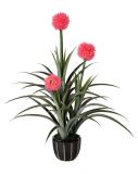 Popular Decorative Artificial Plants with Flowers Big Ball Orchid