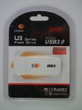 Kingfast USB3.0 Flash Drive 32GB with White Case (U301M 16GB) (U301M 16GB)