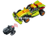New Product 4CH Infrared Remote Control Building Block Vehicle Car Toy (837627)