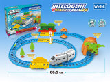 Intelligent Toy B/O Railway Train Toys with Sound (H6964140)