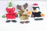 Christmas Bear Plush Toy Dog Toy, Pet Toys