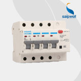 China Manufacture Saipwell Mini Circuit Breaker with CE Certificate (SPM1-4LE-63)
