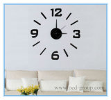 DIY Clock with Sticker, Cheap EVA Foam Wall Clock for Living Room Decor