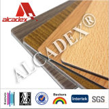 Wood Veneer 0.4mm Aluminium Coil Composite Panel