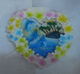 Polyresin Flower Fridge Magnet, Souvenir
