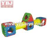 Children Big Environmental Plastic Toy Tunnel with Swing