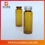 Glass Bottle Medicine Use for Penicillin Essence in Amber Color