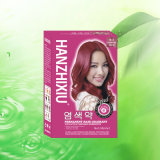 Hzx Natrual Hair Color Dey 100% Cover Your Grey Hair Wine Red Hair Dye
