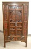 Chinese Furniture -2 Doors Cabinet with Carving