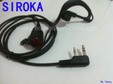 Wholesales Earphone with Customized Plug for Talkie and Walkie