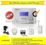 Advanced GSM Home Burglar Alarm with Mutifunction Language --Yl-007m2c