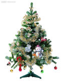 Mini Solid Color with White Dots Christmas Tree