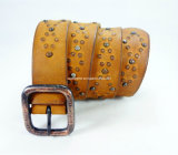 New Fashion Men Leather Belt with Studs (EUBL0283-38)