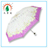 Fashion Lady 3 Folding Polyester Umbrella in China