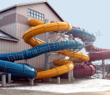 Aqua Park Enclosed Serpentine Water Slide
