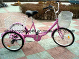 20/24 Pink Color Tricycle for Lady (SH-T016)