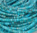 100% Natural Bule Turquoise Heishi Jewelry (12 HEISHI 1-01)