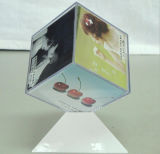 Clear 6 Sides Acrylic Cube Photo Frame