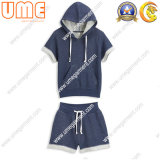 Women's Sports Wear with Knitted Cotton Fabric (UWSS04)